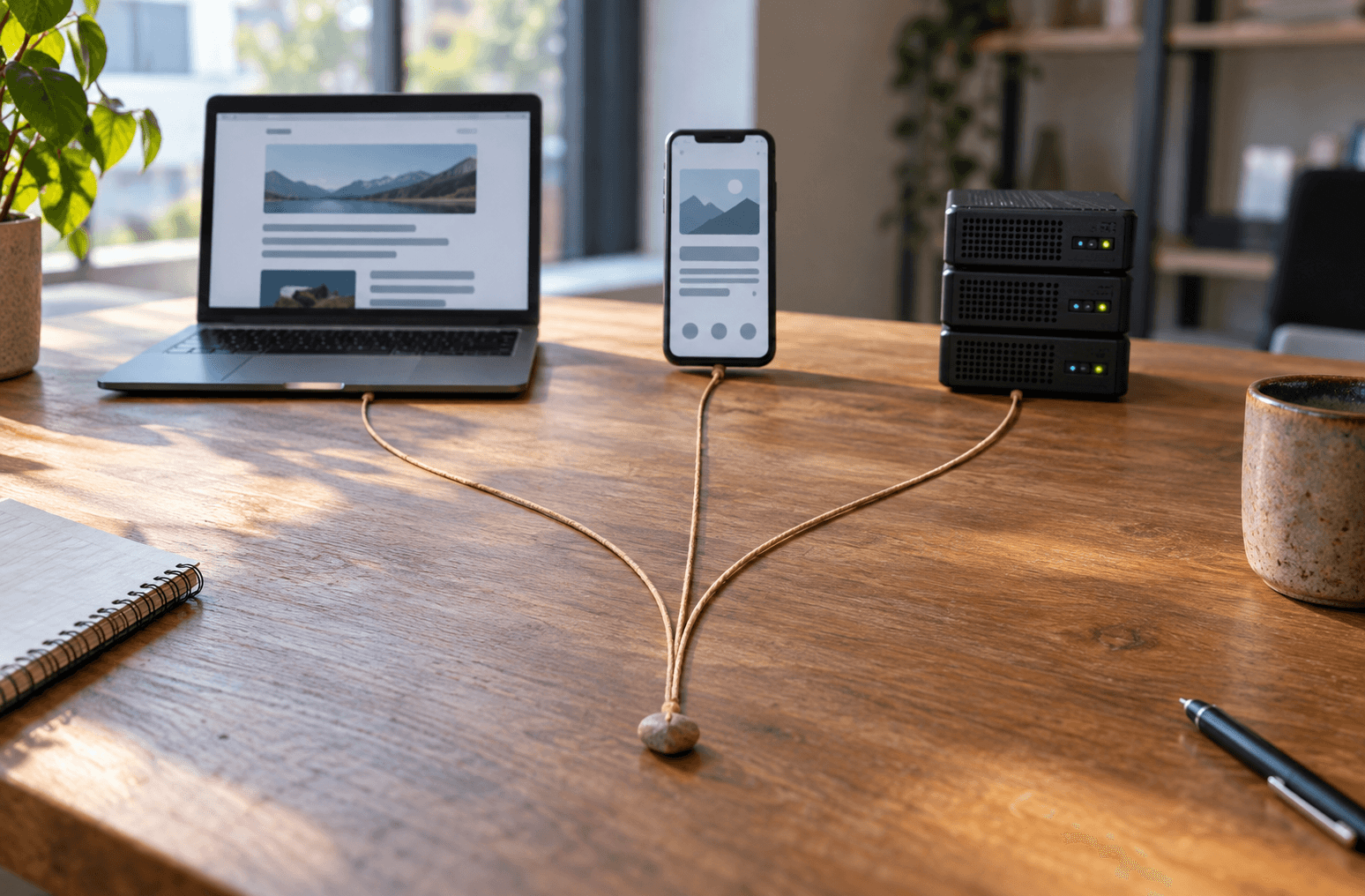 One starting point branching into three future directions